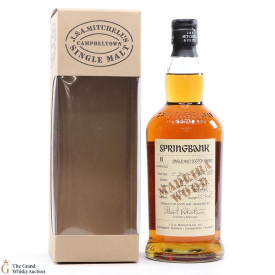 Springbank -11 Year Old - 1997 Madeira Wood 