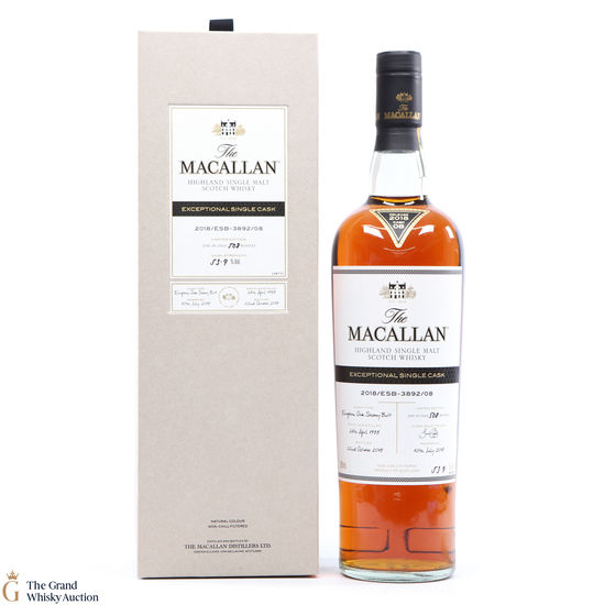 Macallan - 30 Year Old - Exceptional Single Cask 2018 ESB-3892/08