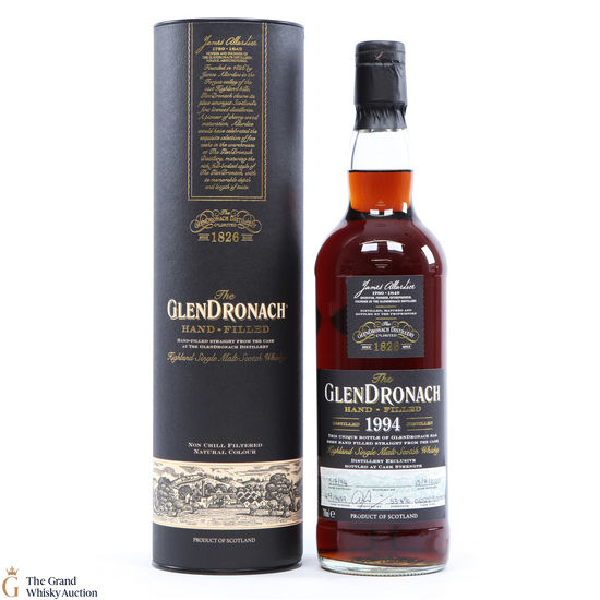 Glendronach - 26 Year Old - 1994 Hand Filled - Cask #7459