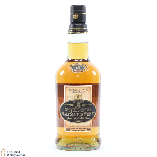 Speyside - 18 Year Old - Clydesdale 