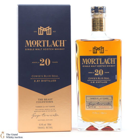 Mortlach - 20 Year Old Cowies Blue Seal 2.81