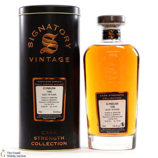 Clynelish - 18 Year Old 1996 Signatory