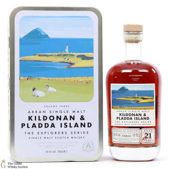 Arran - 21 Year Old - The Explorers Series - Kildonan & Pladda Island - Volume.3