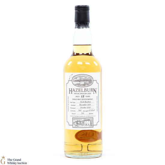 Hazelburn - 18 Year Old - Virtual Open Day 2020