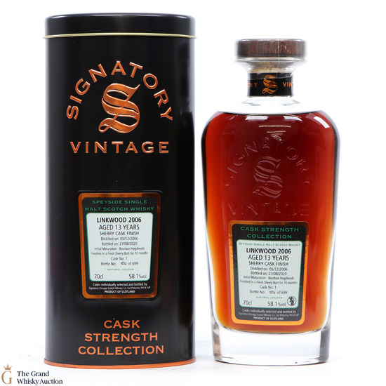 Linkwood - 13 Year Old 2006 Signatory #1
