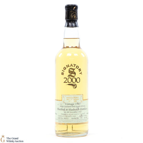 Bladnoch - 12 Year Old Millenium Edition 1987