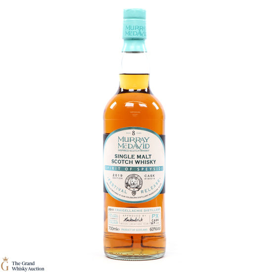 Craigellachie - 8 Year Old - Murray McDavid  - Spirit of Speyside 2019