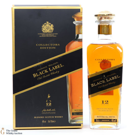 Johnnie Walker - 12 Year Old - Black Label - Collectors Edition