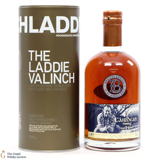 Bruichladdich 1989 Valinch 14 Year Old Cairdean 