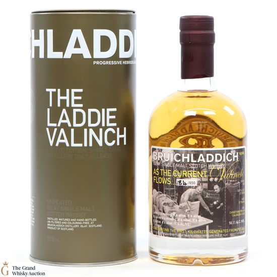 Bruichladdich - 12 Year Old - 1998 Valinch - As the Current Flows (50cl)