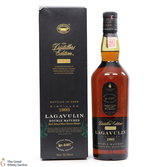 Lagavulin - 1993 Distillers Edition 2009