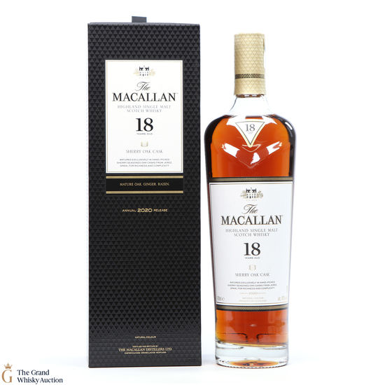Macallan - 18 Year Old Sherry Oak (2020)