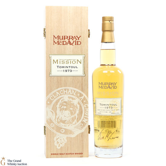 Tomintoul - 31 Year old 1973 Murray McDavid