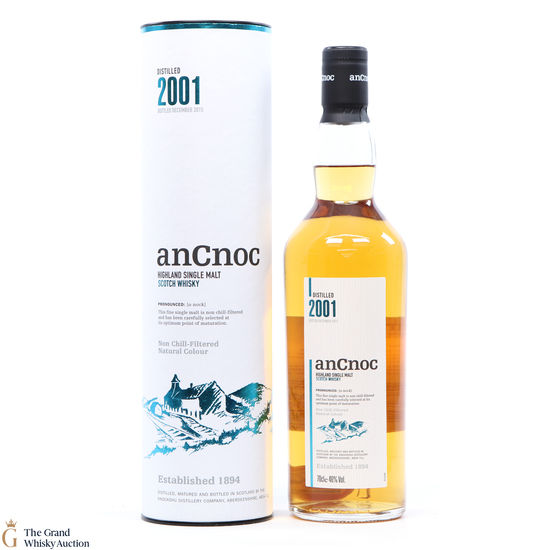 AnCnoc - 2001 Bottled 2015