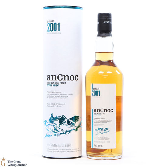 AnCnoc - 2001 Bottled 2015