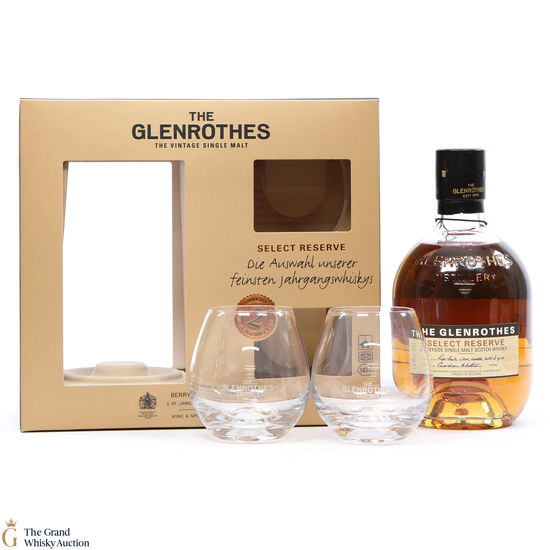 Glenrothes - Select Reserve + 2 Glasses