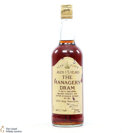 Glen Elgin - 15 Year Old (1988) - Manager's Dram