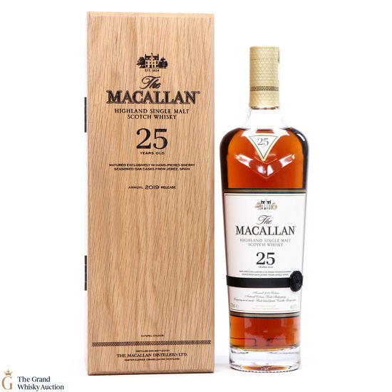 Macallan - 25 Year Old - Sherry Oak - 2019