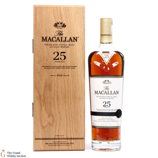 Macallan - 25 Year Old - Sherry Oak - 2019