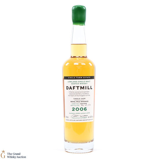 Daftmill - 2006 - Single Cask #044/2006 - (Royal Mile Whiskies)