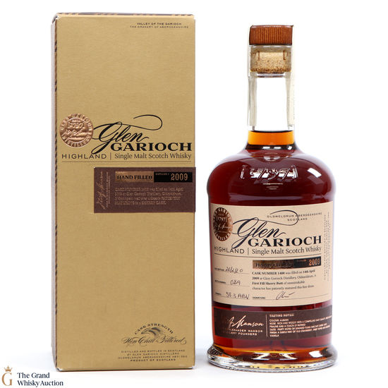 Glen Garioch - 2009 Hand Filled Cask #1408