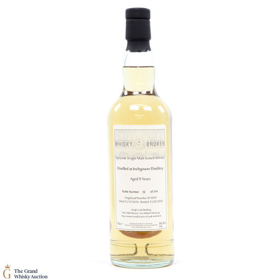 Inchgower - 9 Year Old - #811650 - Whisky Broker