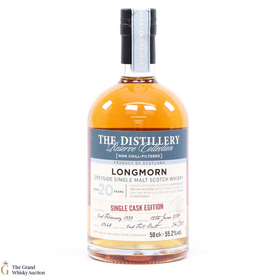 Longmorn - 20 Year Old - Single Cask Edition - Distillery Reserve Collection