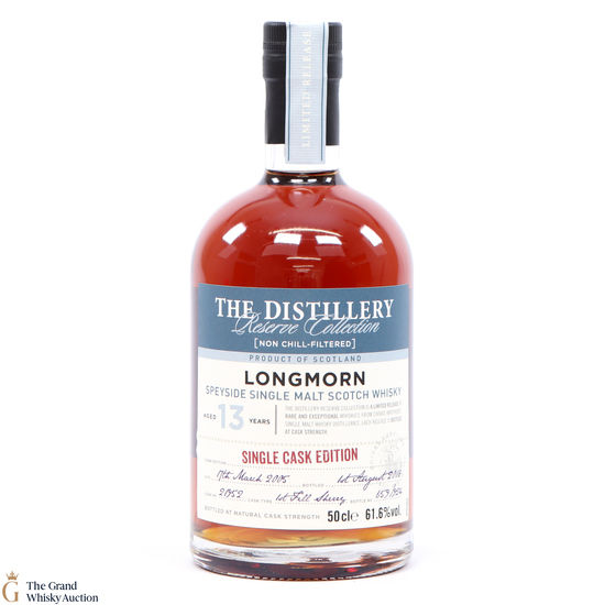Longmorn - 13 Year Old - Single Cask Edition - Distillery Reserve Collection
