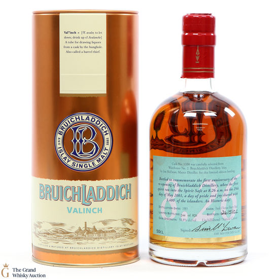 Bruichladdich - 8.26 Valinch 1st Anniversary of the Re-opening