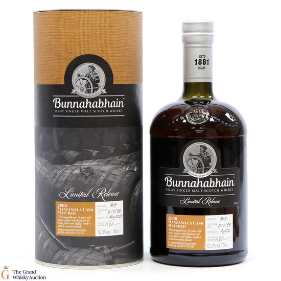 Bunnahabhain - 11 Year Old - 2008 Manzanilla Cask