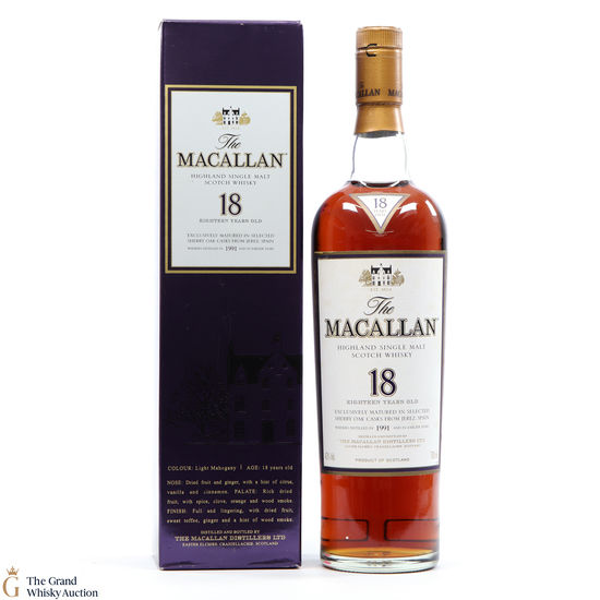 Macallan - 18 Year Old - 1991