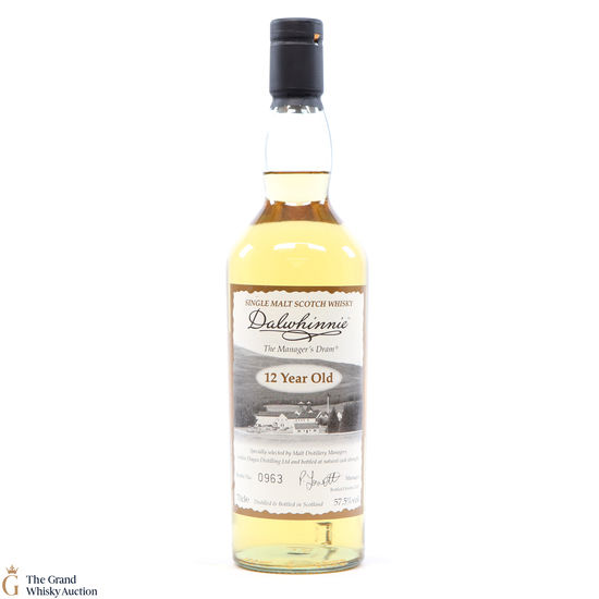 Dalwhinnie - 12 Year Old - Manager's Dram 2009