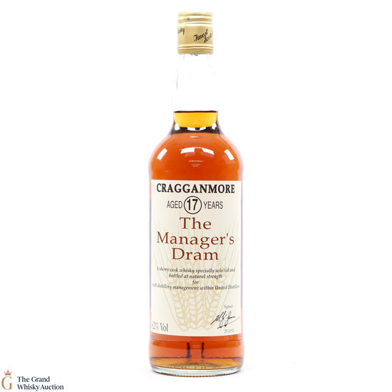 Cragganmore - 17 Year Old - Manager's Dram (75cl)