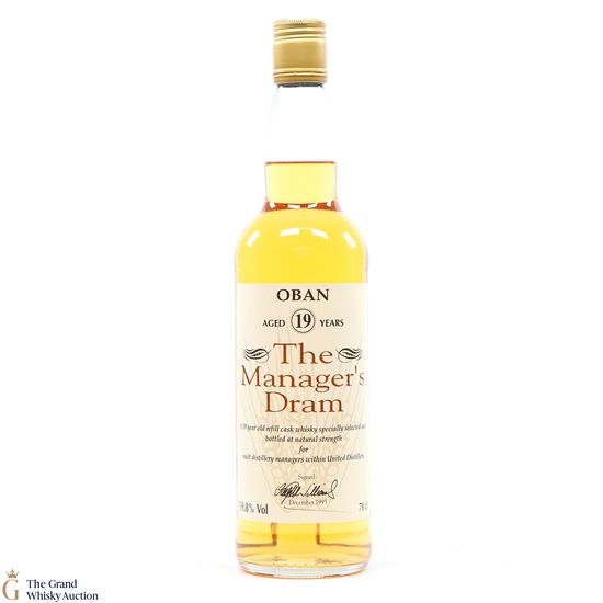 Oban - 19 Year Old - 1995 Manager's Dram