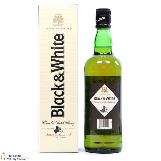 Black & White - Blended Whisky (1980s) Auction | The Grand