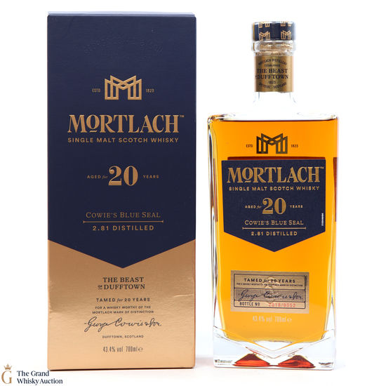 Mortlach - 20 Year Old Cowies Blue Seal 2.81