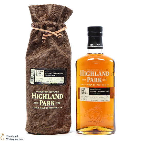 Highland Park - 12 Year Old - Single Cask #4267 - Munich 5 Star Airport
