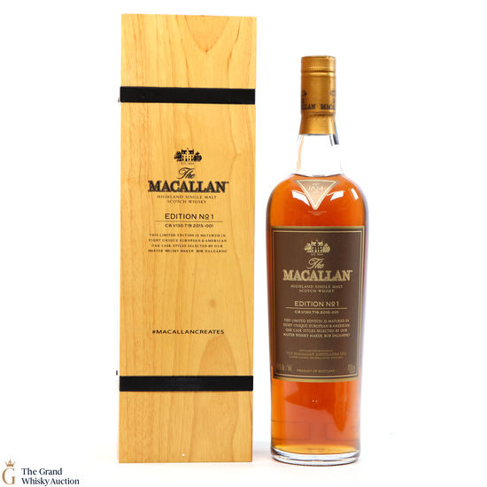 Macallan - Edition No.1 Wooden Box