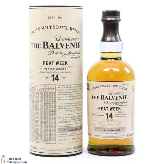 Balvenie - 14 Year Old - Peat Week 2002