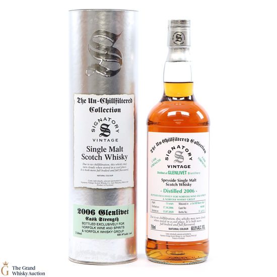 Glenlivet - 13 Year Old 2006 Signatory #901005