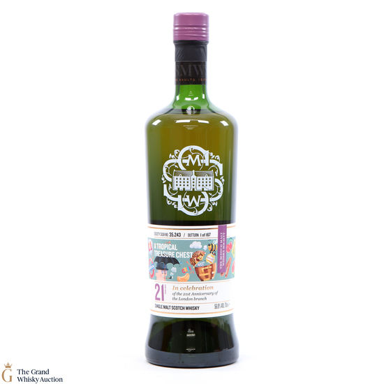 Glen Moray - 21 Year Old SMWS 35.243 - 21st Anniversary London Branch