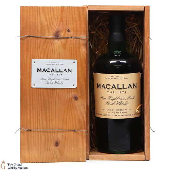 の 人気アイテムランキング Auction Replica 1874 - Macallan | Auction Whisky Grand The その他