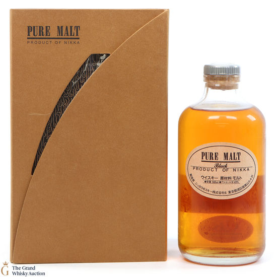 Nikka - Pure Malt 50cl & Black Notebook