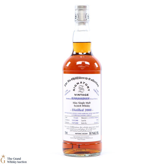 Bunnahabhain - 12 Year Old 2008 Signatory #1158
