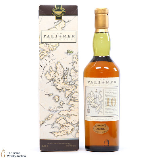 Talisker - 10 Year Old - Map Label 