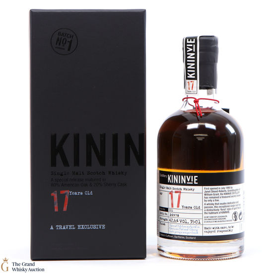 Kininvie - 17 Year Old Batch #001 35cl
