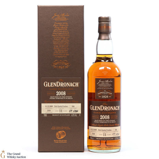GlenDronach - 11 Year Old 2008 PX #648