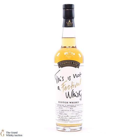 Compass Box - This Is Not A Festival Whisky