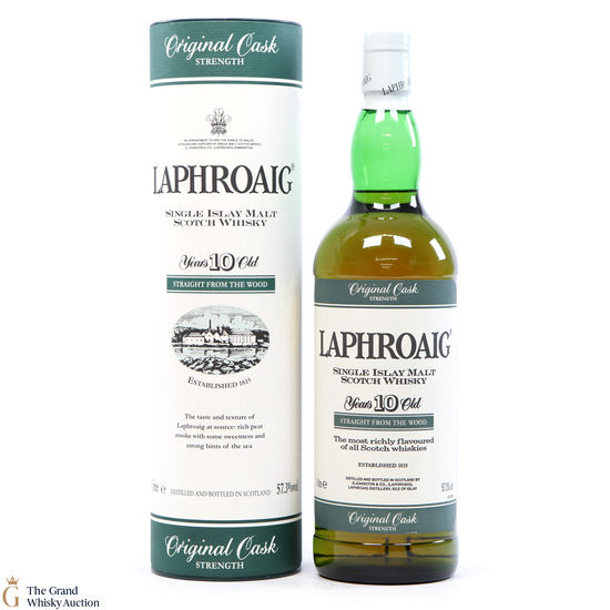 Laphroaig - 10 Year Old - Original Cask Strength 57.3%