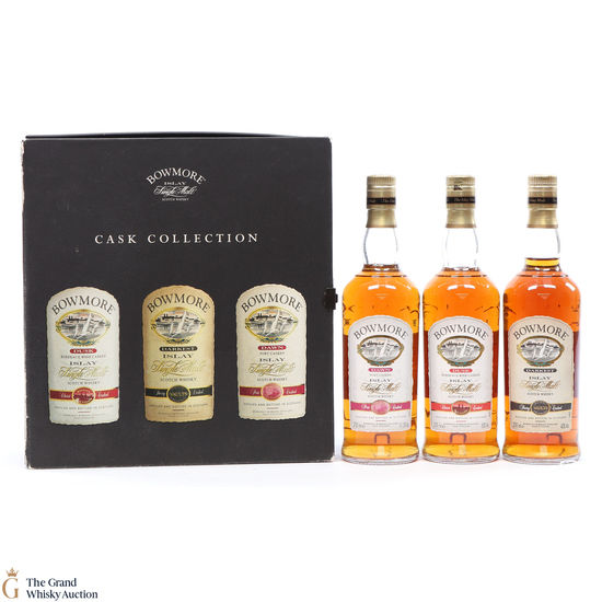Bowmore - Cask Collection - Dusk, Dawn & Darkest (3 x 20cl)